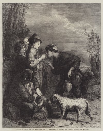 Dando un Mordisco de William Mulready
